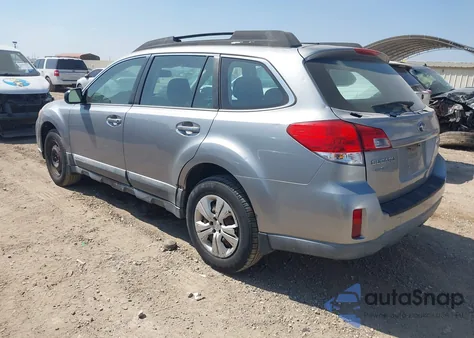 2010 Subaru Outback 2.5I z USA, uszkodzony, nr VIN 4S4BRCACXA3376001